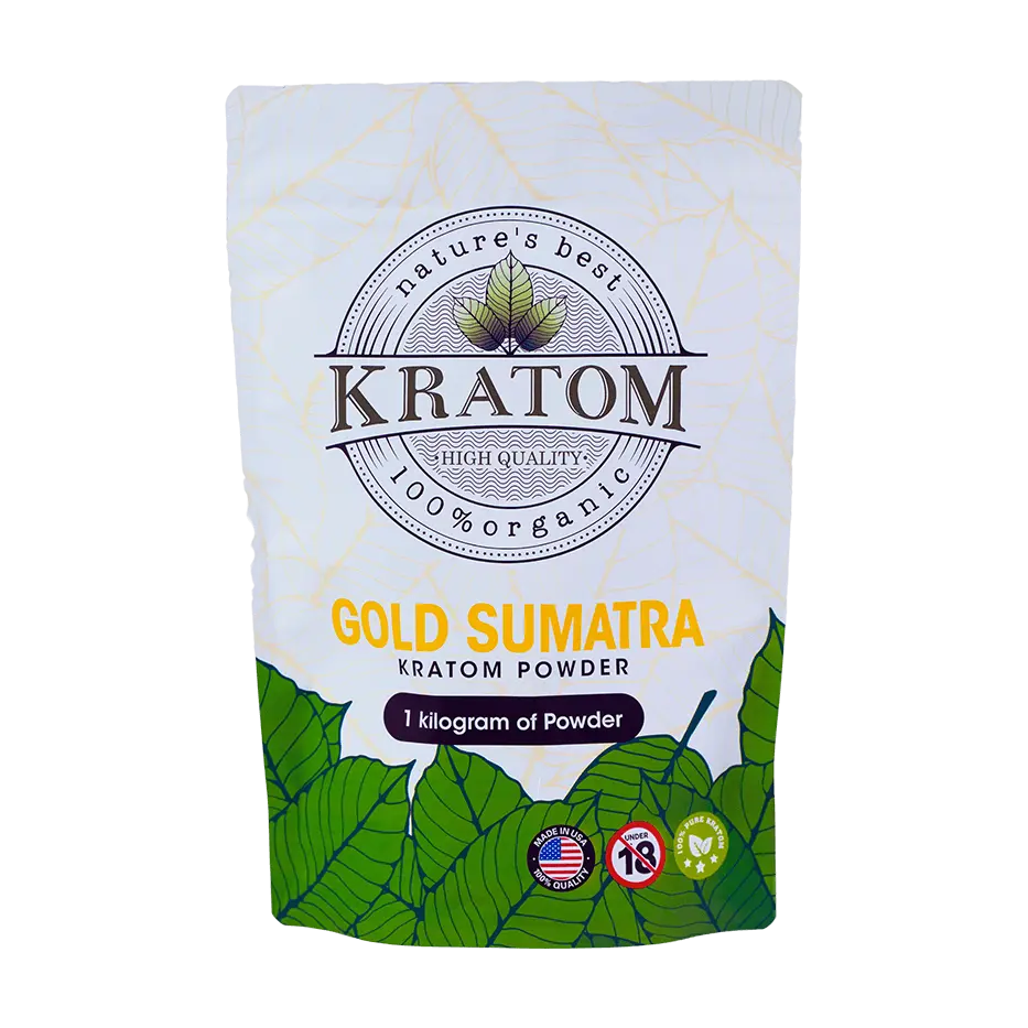 Buy Kratom Online - Shop Kratom Powder - Nature's Best Gold Sumatra Kratom Powder - 2