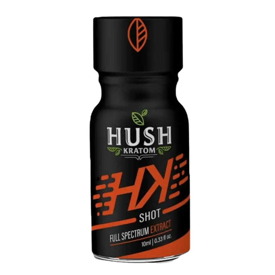 Buy Kratom - Shop Kratom Beverages - Hush HK Full Spectrum Kratom Liquid Extract Shot