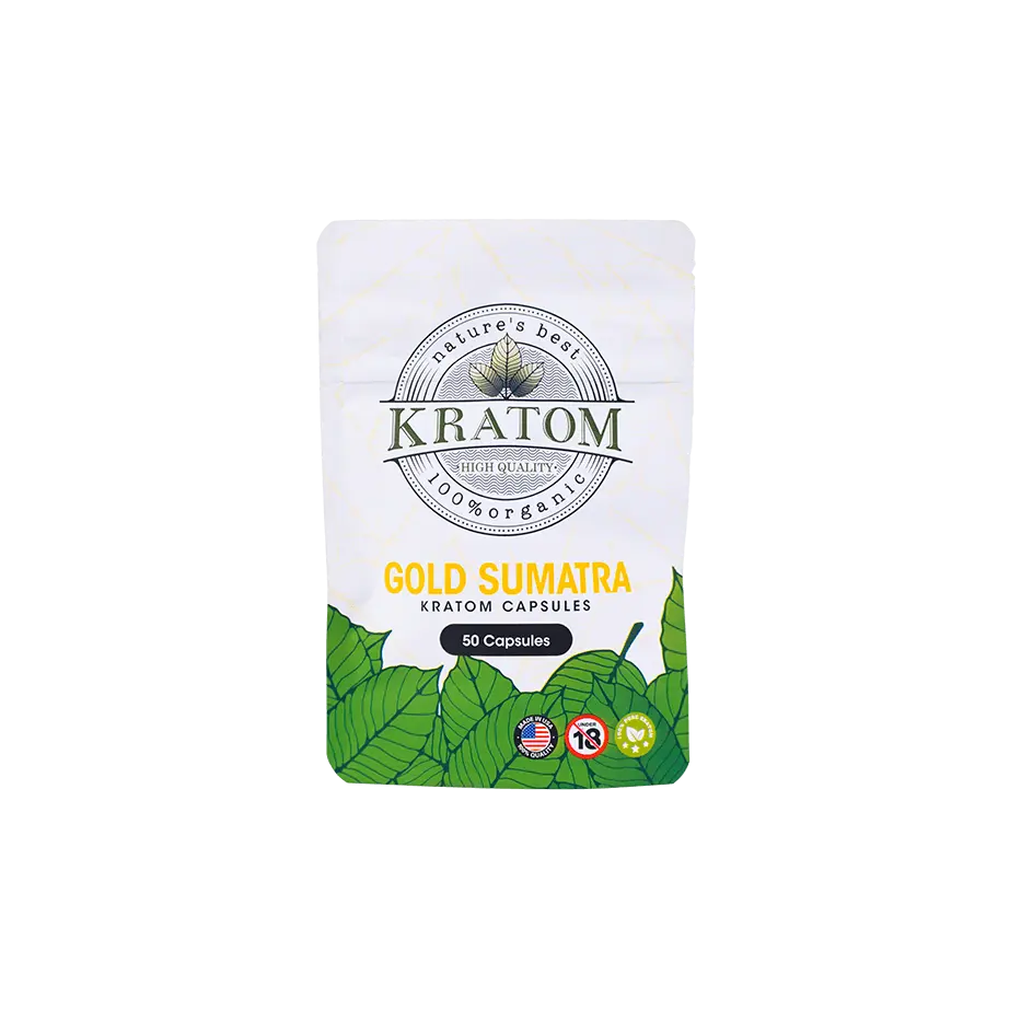 Buy Kratom - Shop Kratom Capsules - Nature's Best Gold Sumatra Kratom Capsules - 400 Count