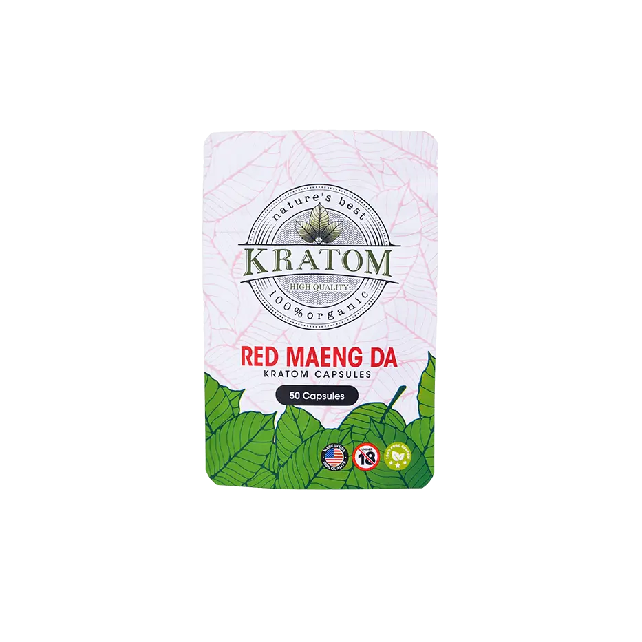 Buy Kratom Online - Shop Kratom Capsules - Nature's Best Red Maeng Da Kratom Capsules - 400 Count