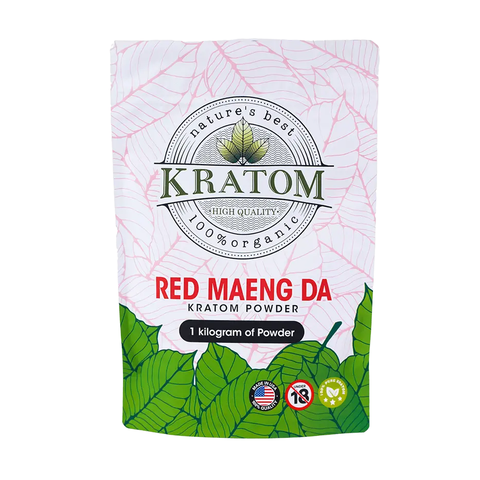 Buy Kratom Online - Shop Kratom Powder - Nature's Best Red Maeng Da Kratom Powder - 1