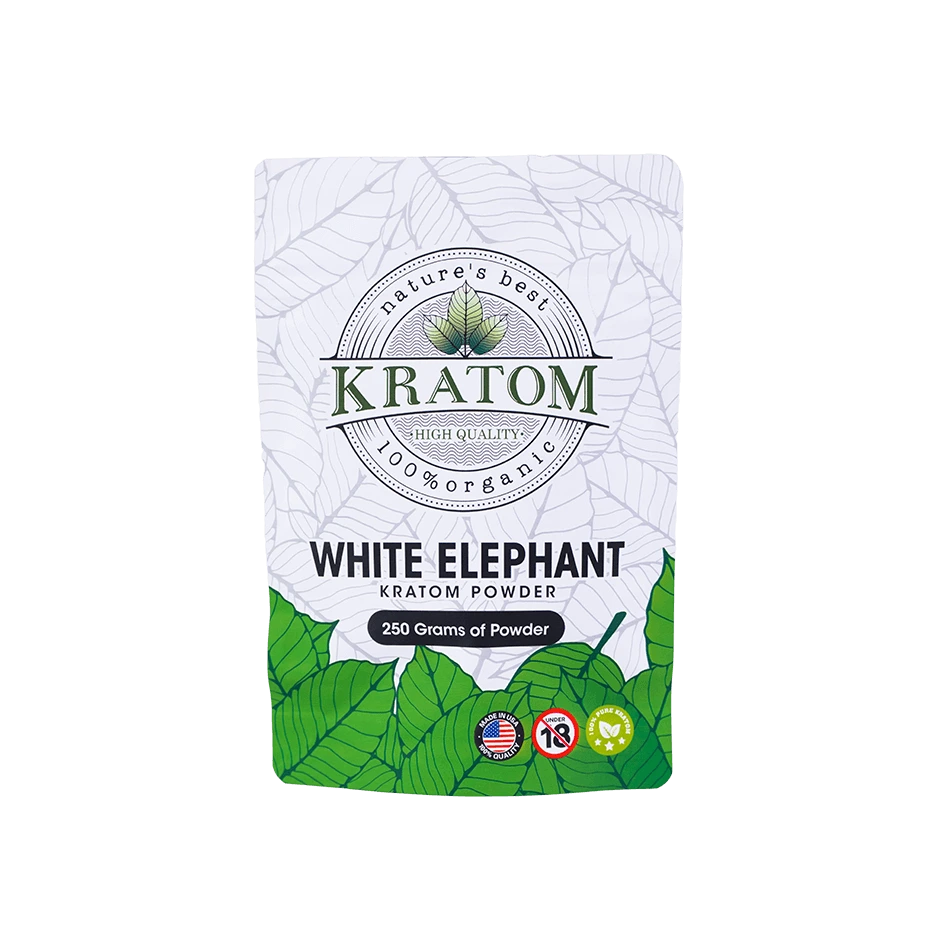 Buy Kratom Online - Shop Kratom Powder - Nature's Best White Elephant Kratom Powder - 500 Grams