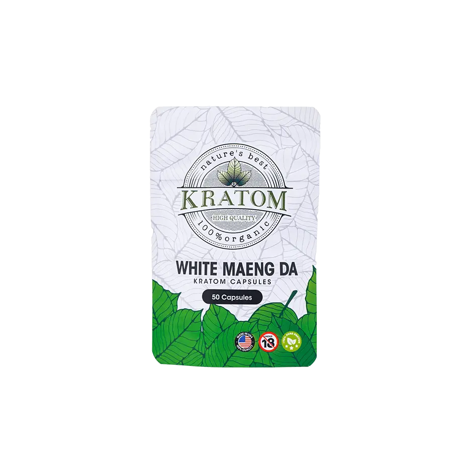 Buy Kratom Online - Shop Kratom Capsules - Nature's Best White Maeng Da Kratom Capsules - 400 Count