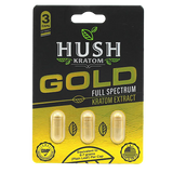 Buy Kratom - Shop Kratom Capsules - Hush Gold Kratom Extract Capsules - 5 Count