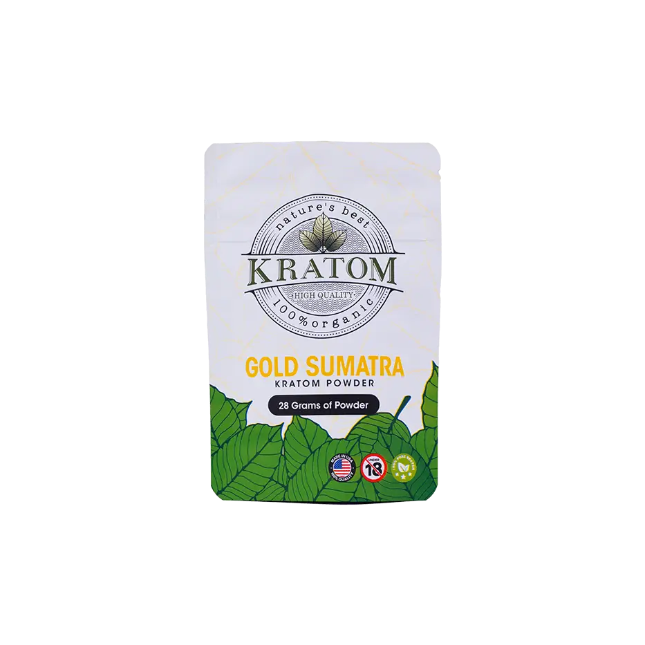 Buy Kratom Online - Shop Kratom Powder - Nature's Best Gold Sumatra Kratom Powder - 250 Grams