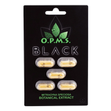 Buy Kratom Online - Shop Kratom Capsules - O.P.M.S. Black Kratom Extract Capsules - 5