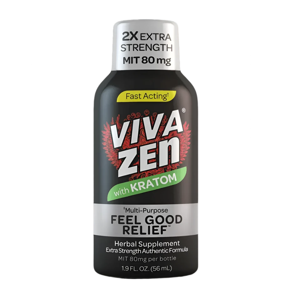 Vivazen kratom shot with extra strength recipe