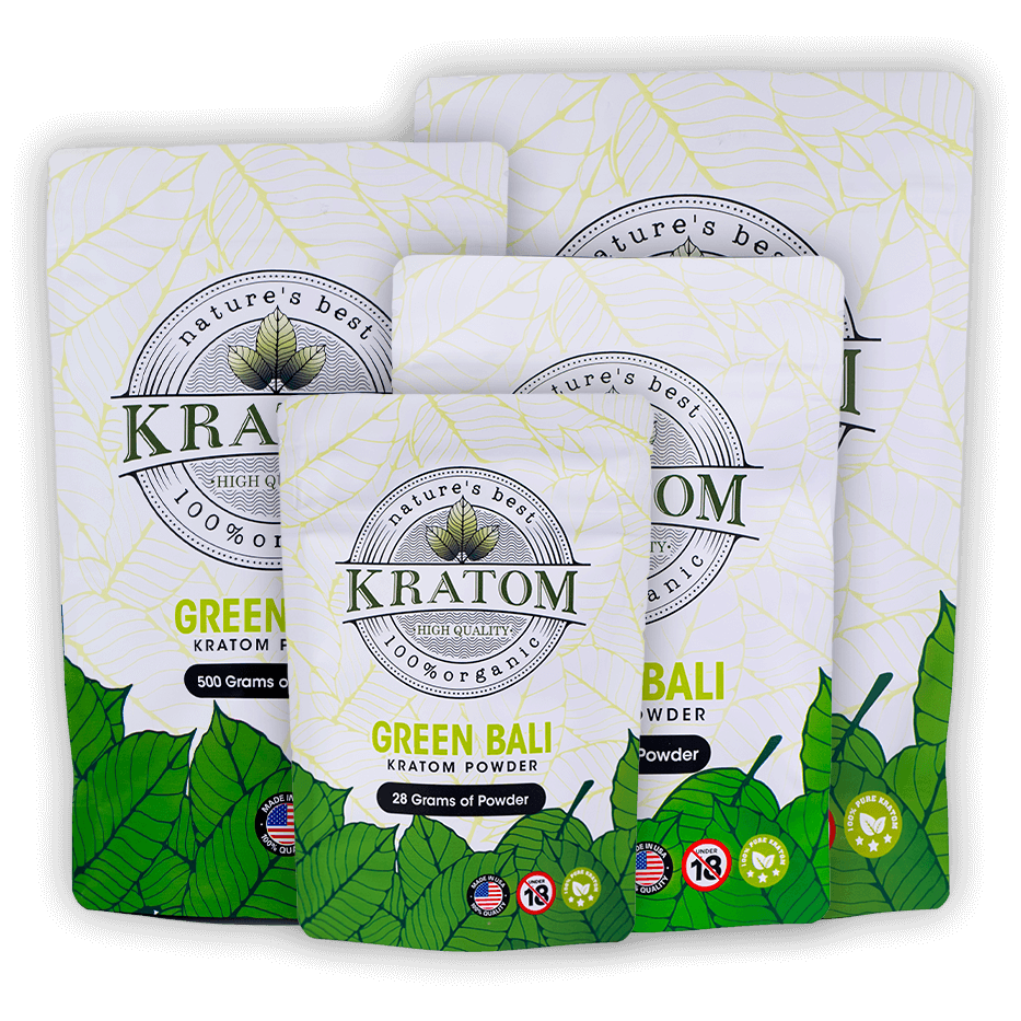 Nature's Best Green Bali Kratom Powder