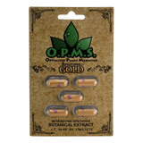 O.P.M.S. Gold Extract Capsules - 5 count - front